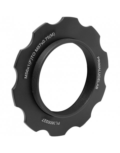 Adattatore da M56 a M57 con stop ring per ESATTO 2" e ARCO 2"|ESATTO 2"|Primalucelab it