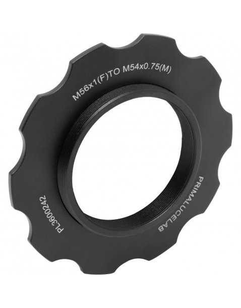 Adattatore da M56 a M54 con stop ring per ESATTO 2" e ARCO 2"|ESATTO 2"|Primalucelab it