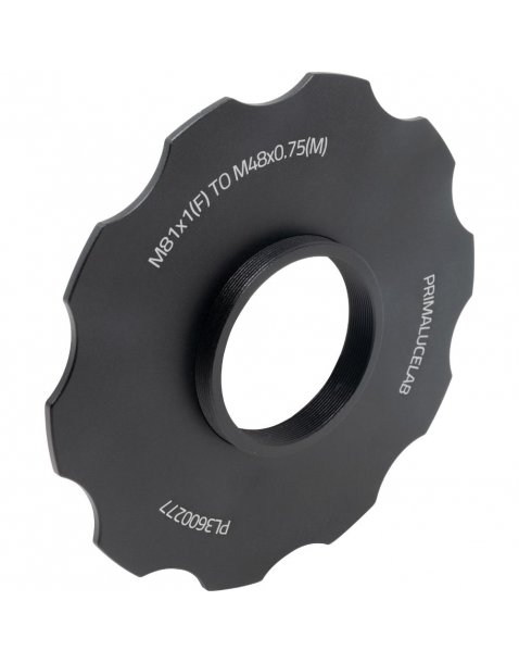 Adattatore da M81 a M48 con stop ring per ESATTO 3" e ARCO 3"|ESATTO 3"|Primalucelab it