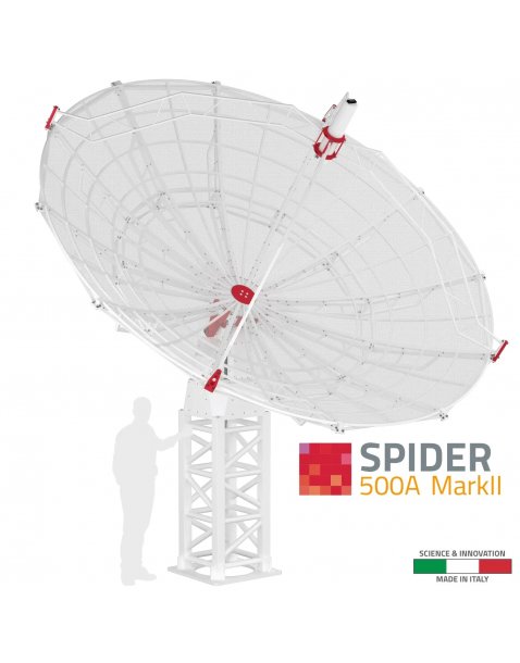 Radiotelescopio professionale SPIDER 500A MarkII