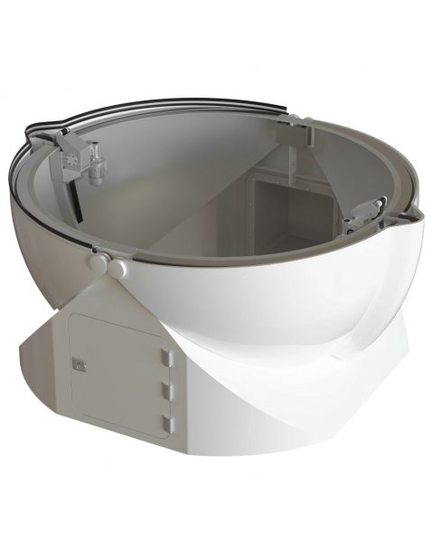 OUTPOST 3M - Cupola computerizzata clamshell per telescopi e monitoraggio spaziale