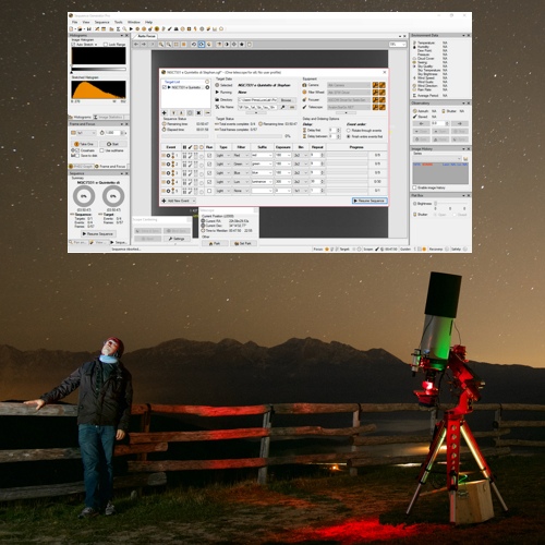Software di automazione avanzati per astrofotografia con EAGLE