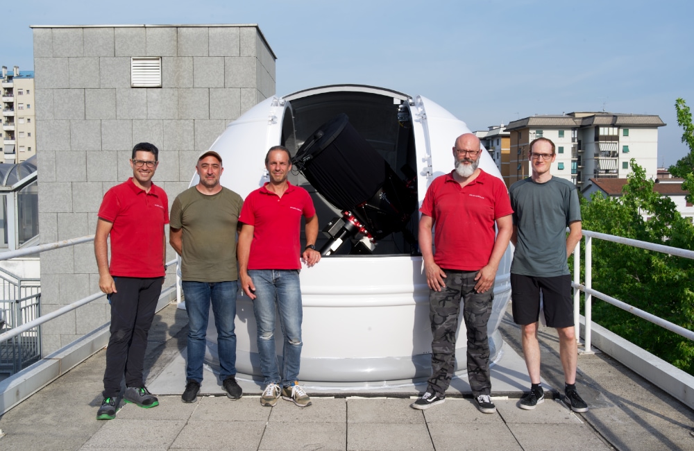 ASTRO-RES Observatory Station installata all'Università di Milano-Bicocca