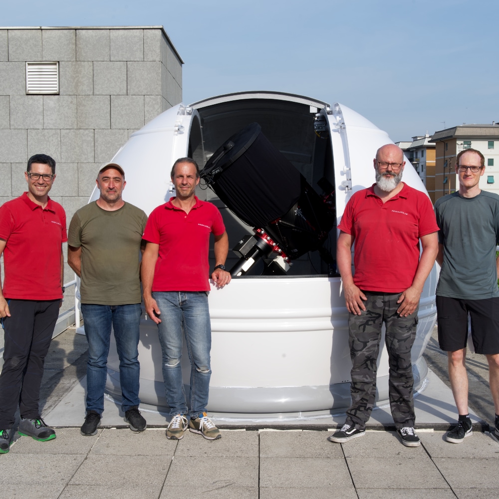 ASTRO-RES Observatory Station installata all'Università di Milano-Bicocca