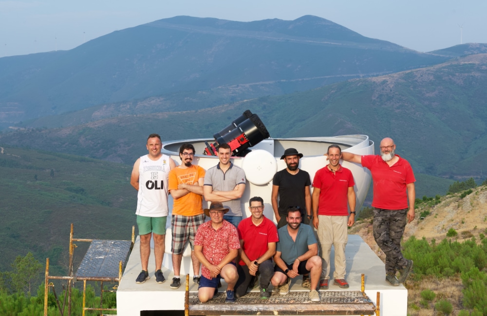 BINO-SSA Observatory Station installata al Pampilhosa da Serra Space Observatory (PASO): l'installazione è completata.