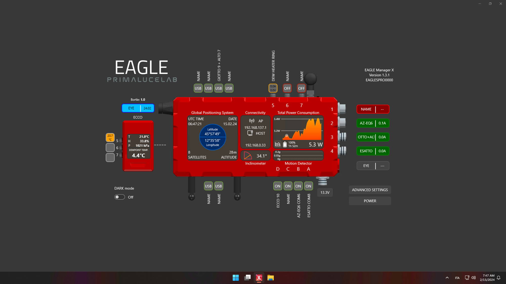 Come usare ECCO-NTC per automatizzare il controllo dell'Anello Riscaldante con computer EAGLE e ECCO