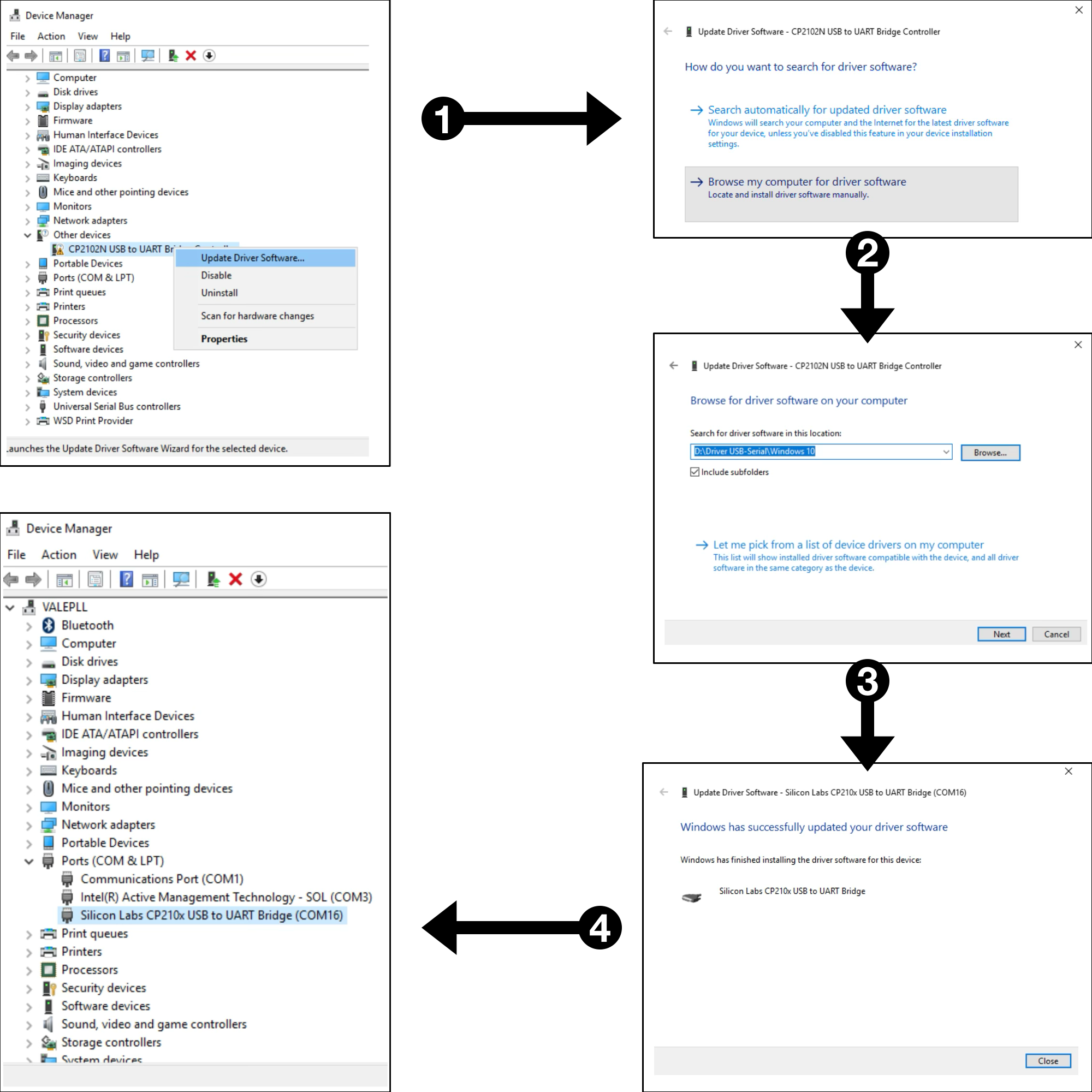Installare i driver dei dispositivi PrimaLuceLab in EAGLE o Windows 10/11