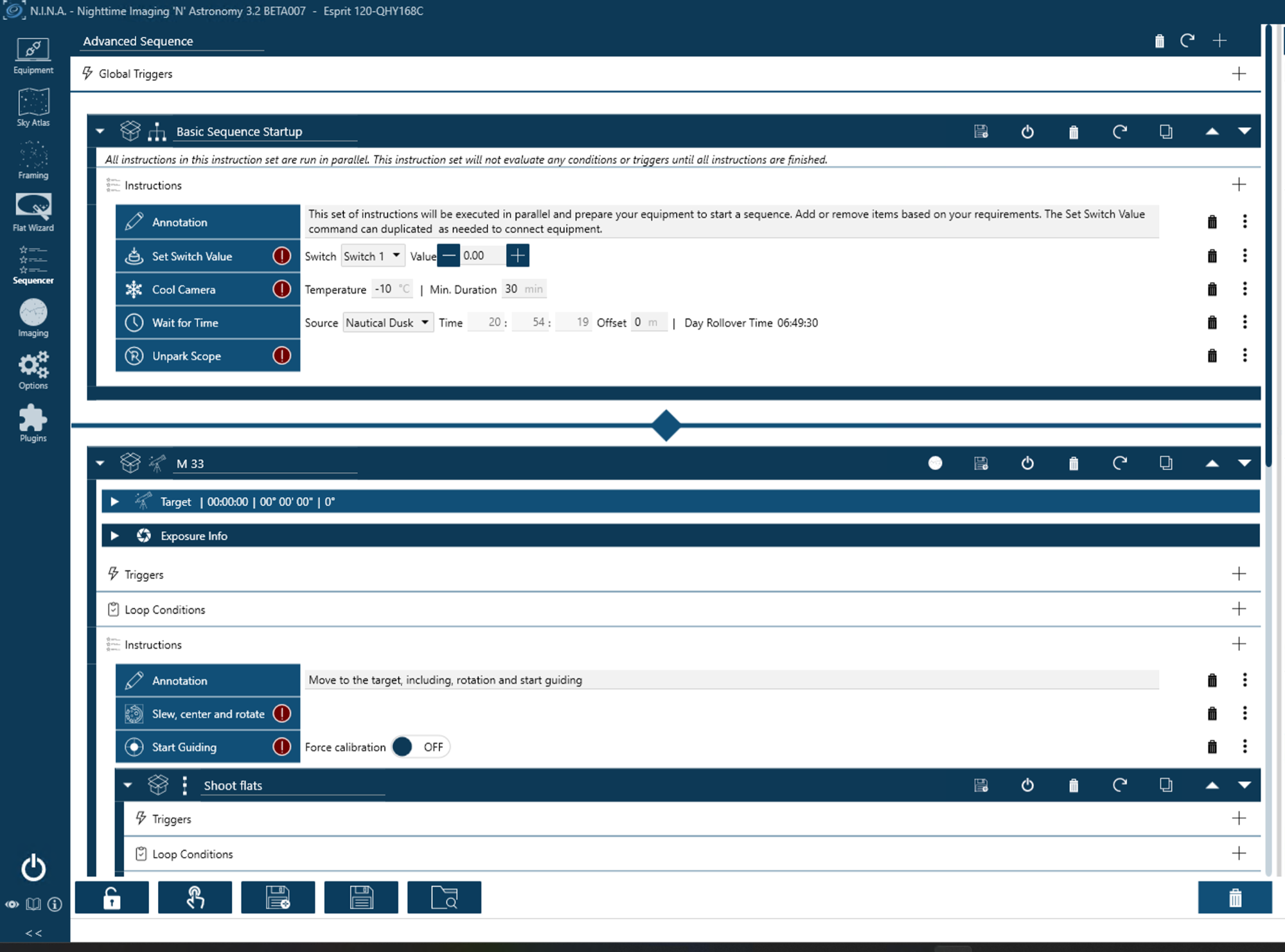 Come controllare EAGLE con la suite di astrofotografia NINA