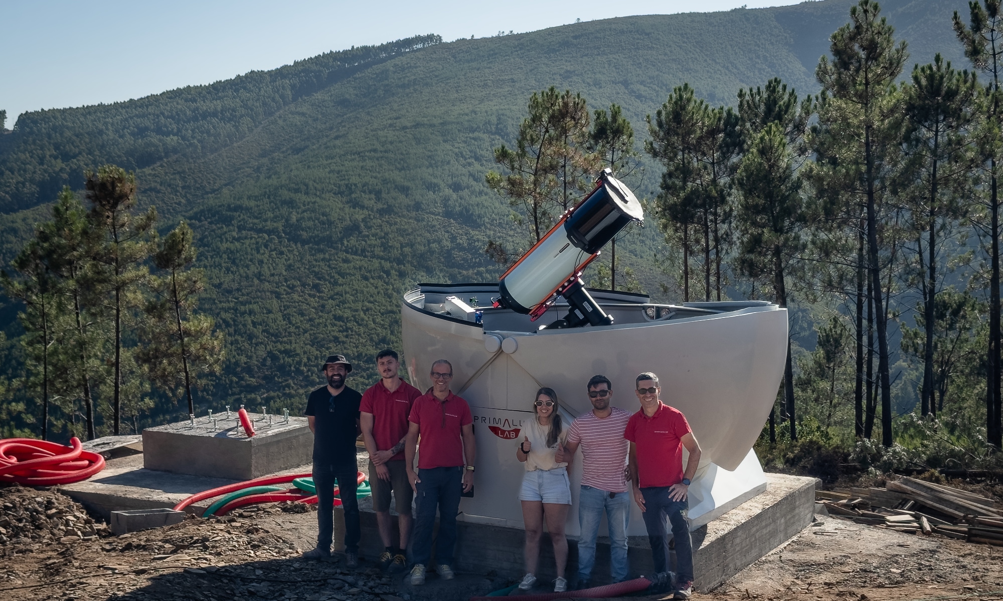 ASTRO-RES Observatory Station installata al Atlar Innovation Space Center, Portogallo