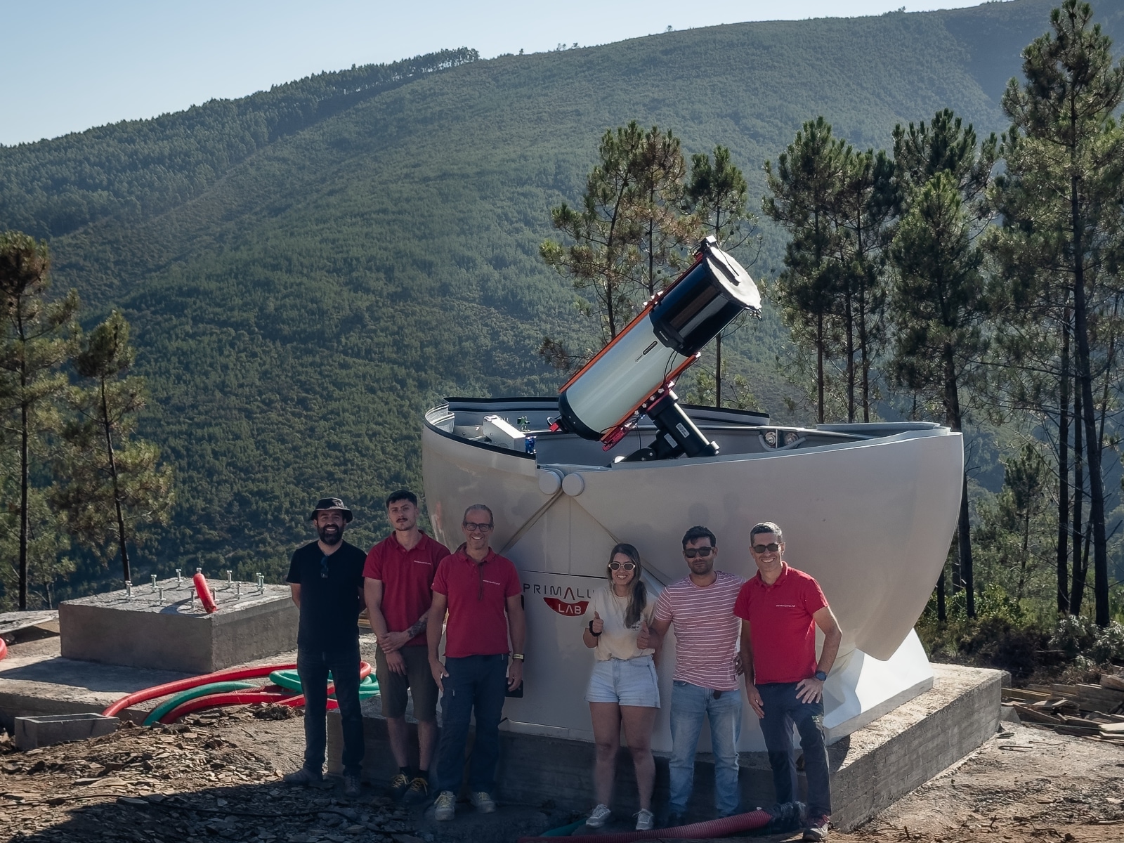 ASTRO-RES Observatory Station installata al Atlar Innovation Space Center, Portogallo