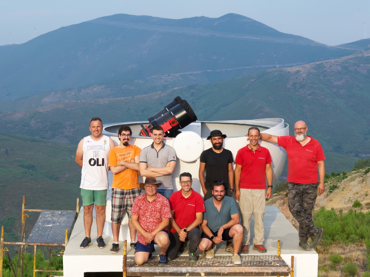 BINO-SSA Observatory Station installata al Pampilhosa da Serra Space Observatory (PASO)