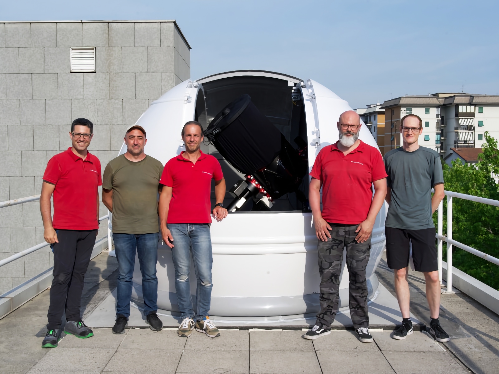 ASTRO-RES Observatory Station installata all&rsquo;Universit&agrave; di Milano-Bicocca